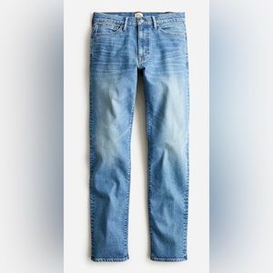 NWT JCrew 1040 Athletic Tapered-fit jean in one-year wash W32 L32